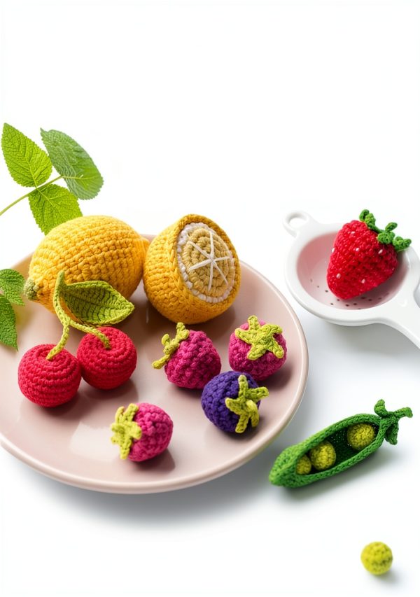 Dover Crochet Crafts Illustrated Miniatures Decorating Guide-0