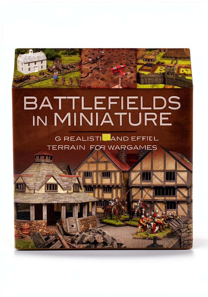 Pen Sword Military hobby miniatures book open on a table